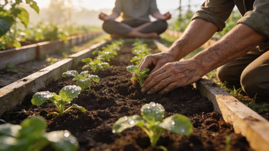 stress relieving gardening practices
